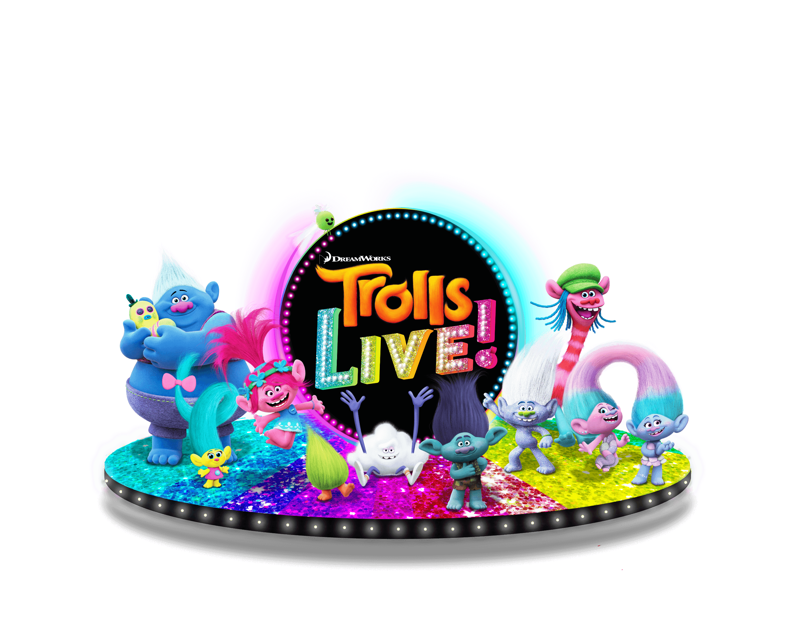 Hero Image Dreamworks Trolls LIVE